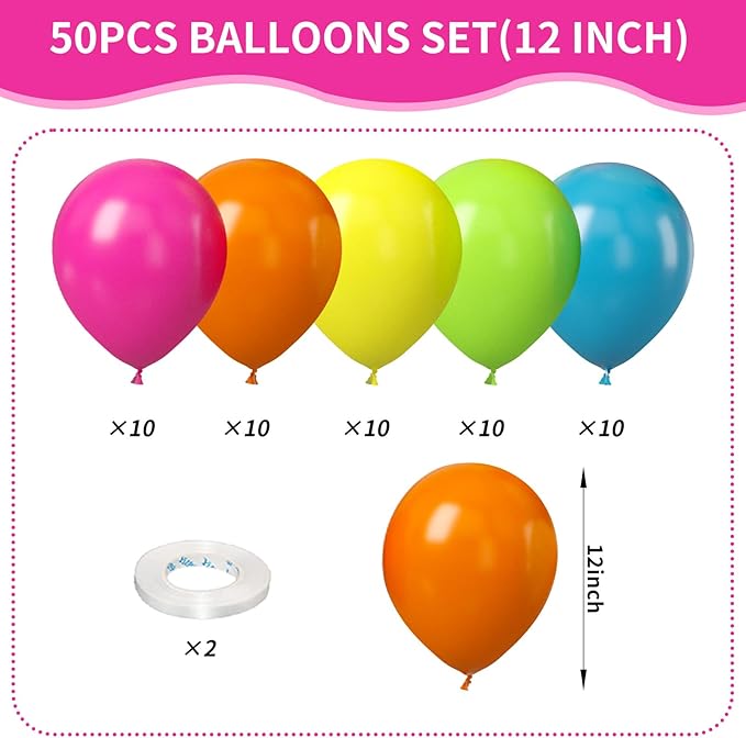 Rainbow Balloons - Image 2