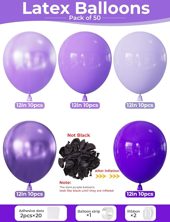Purple Balloons - Image 4
