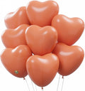 AFTERLOON® Biodegradable Balloons 24 pcs Grapefruit Red 10 Inch Heart Shaped by AFTERLOON%C2%AE