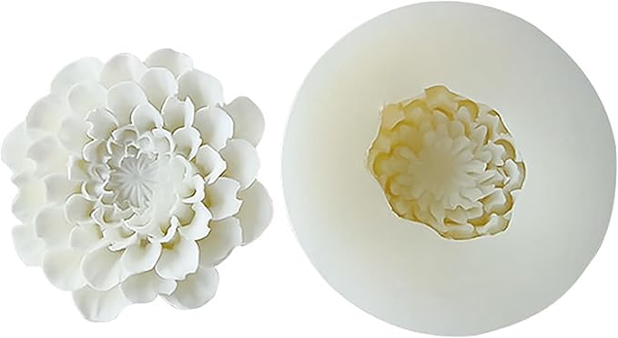 Silicone Dahlia Flower Mold - Image 5
