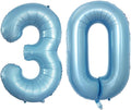 GOER Number 30 Balloons for 30th Birthday Party Decorations, 42 Inch Jumbo Foil by GOER