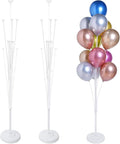 2 Sets of Balloon Stand Kit - 62in Balloon Stands by KATBUU