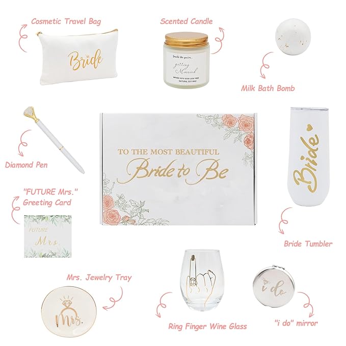 Bride To Be Gifts Box, Bridal Shower Bachelorette Gifts - Image 3