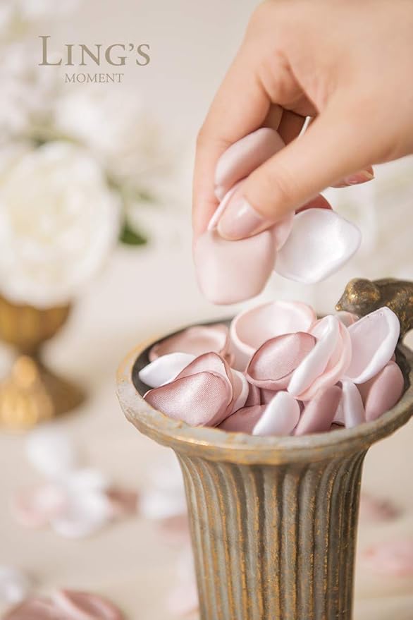 Ling's Moment Rose Petals, Silk Flower Petals - Image 2