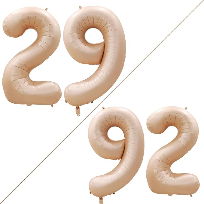 GOER Number 29 Balloons for 29th Birthday Party Decorations, 42 Inch Jumbo Foil by GOER