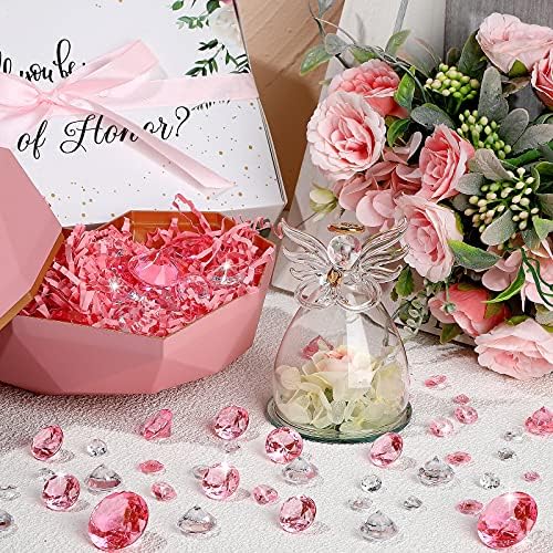 Hicarer 800 Pieces Diamond Decorations Acrylic Diamond Table Scatter Crystals - Image 6