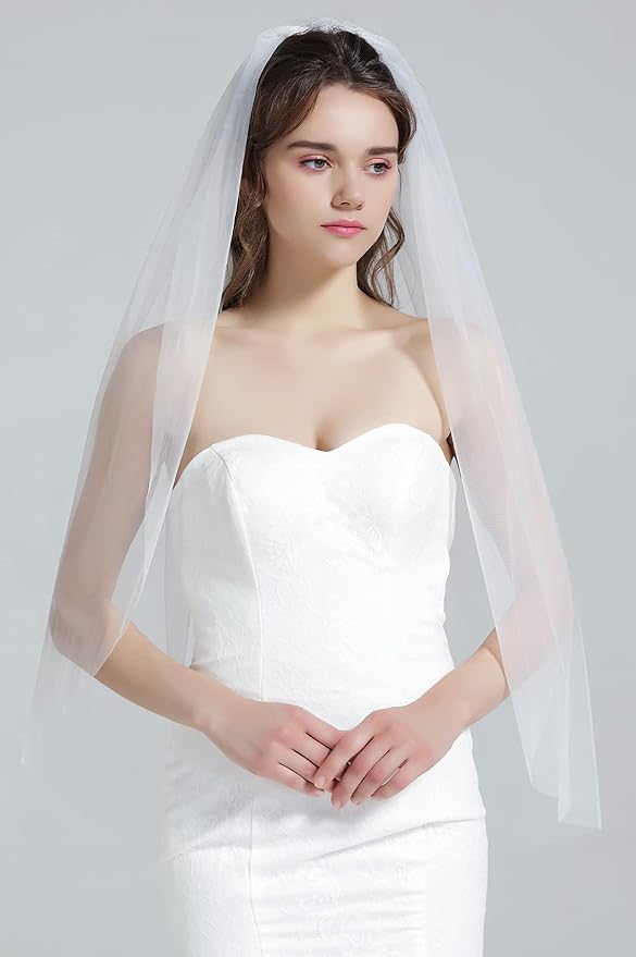BEAUTELICATE Wedding Bridal Veil - Image 3