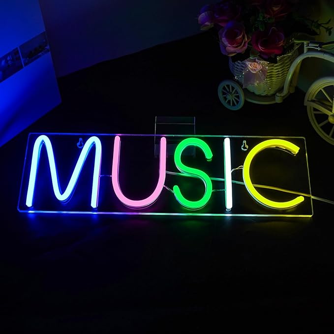 Lucunstar Music Neon Light, Neon Sign - Image 2