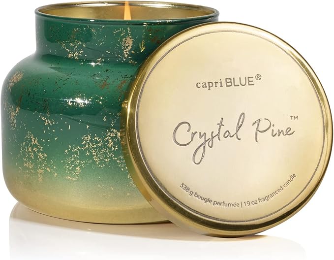 Capri Blue Glimmer Jar Candles by CapriBlue