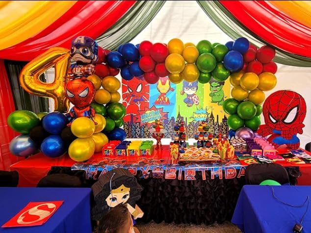 Metallic colored balloons 50 pcs 10 inch multicolor balloons Double layer - Image 6