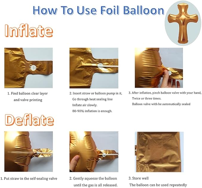 6pcs Chicken foil balloons, Aluminum chick mylar balloons, farm hen foil balloon - Image 5