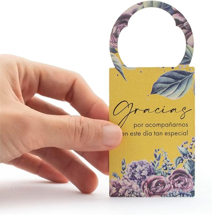 Summer-Ray 50pcs Gracias Mini Champagne Mini Wine Bottle Weding Party Favors - Image 3