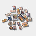 Forest Stamps Sticker Tin Box 42 Stickers by Unknown
