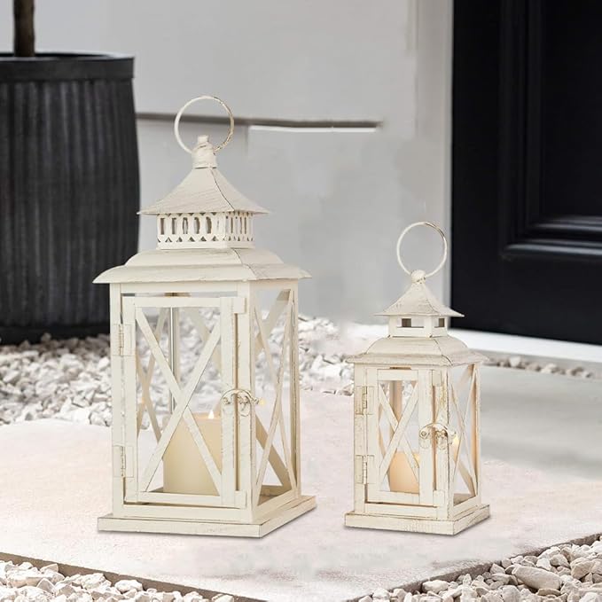 Lanterns Decorative Outdoor&Indoor, Candle Holder - Image 3