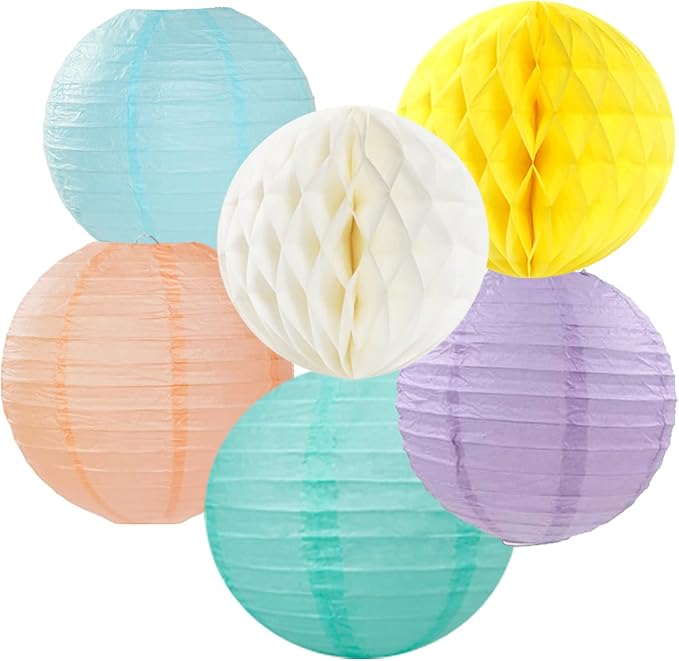 Pastel Rainbow Party Decorations Streamers - Image 6