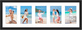 Vittanly 8x24 Collage Picture Frame, Displays 5Pcs 4x6 Pictures by Vittanly