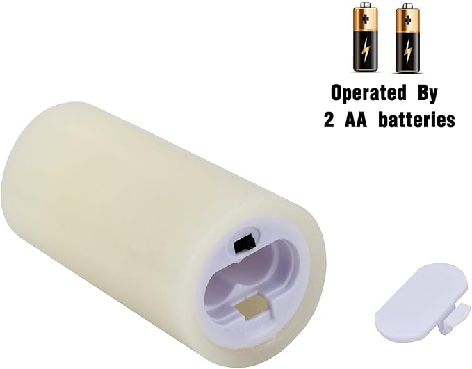 Vinkor Flameless Candles Battery Operated Candles Real Wax Pillar LED Candles - Image 7
