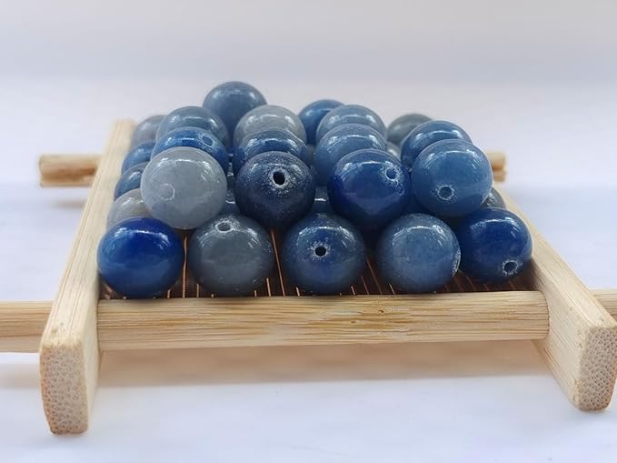 Stone Beads 6mm 140pcs Blue Sodalite Beads Round Loose Gemstones Beads - Image 2