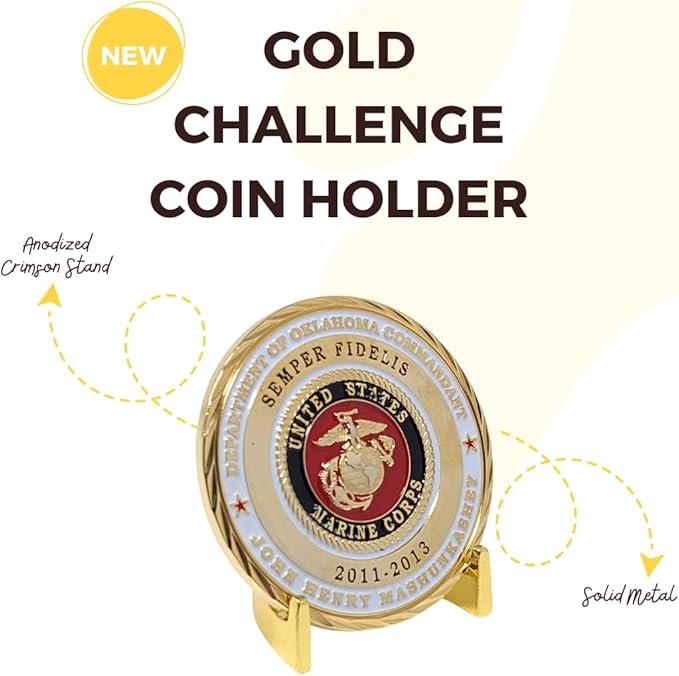 Military Challenge Coin Display Stand - Image 2