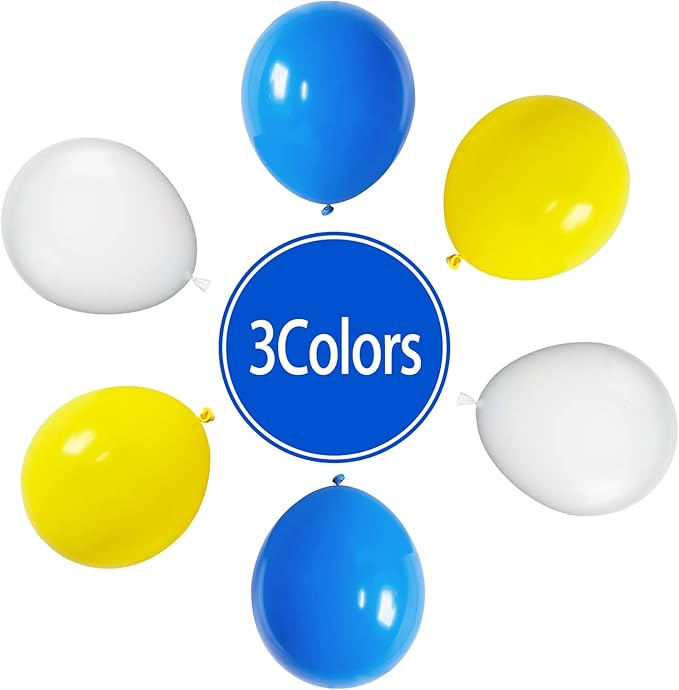 Paready Blue and Yellow Balloons - Image 8