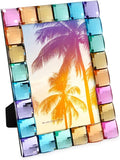 Isaac Jacobs Decorative Sparkling Jewel Picture Frame, Photo Display & Home by IsaacJacobs