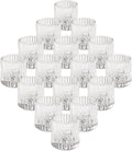 Serene Spaces Living Short Clear Ribbed Glass Votive Holder, Decorative by SereneSpacesLiving