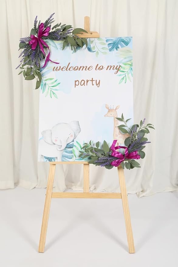 H&W 2pcs Artificial Wedding Arch Flowers - Image 7