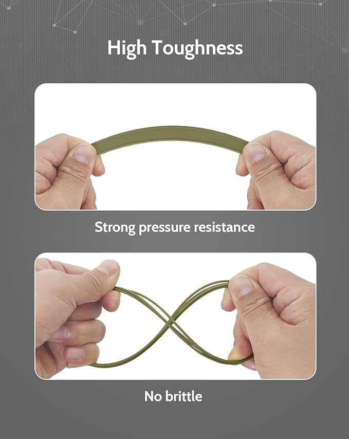 DURAMIC 3D PLA+ Filament 1.75mm 1Kg Army Green, PLA Plus Filament 1Kg Spool - Image 2