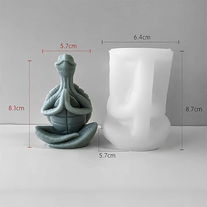 Pray Turtle Resin Casting Mold - Image 5
