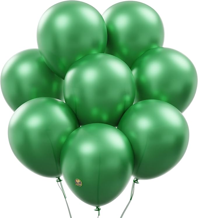 AFTERLOON® Biodegradable Balloons 24 pcs Pearlized Light Green 10 Inch by AFTERLOON%C2%AE