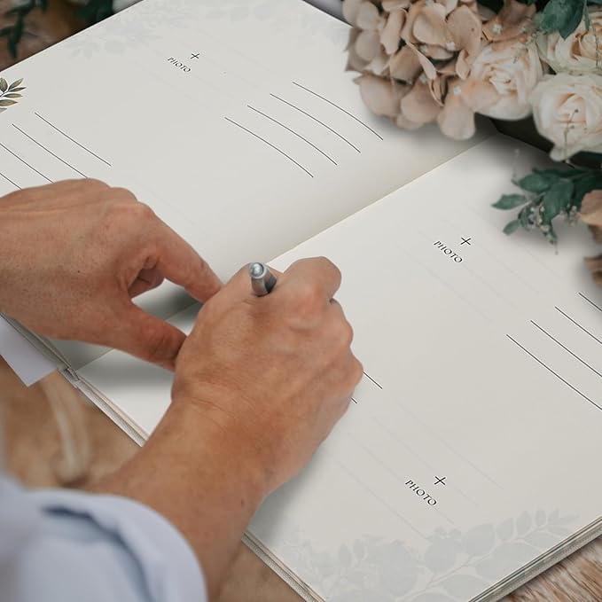 Vienrose Wedding Guest Book Set - Image 4