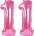 number pink 11 balloon by Upgesy