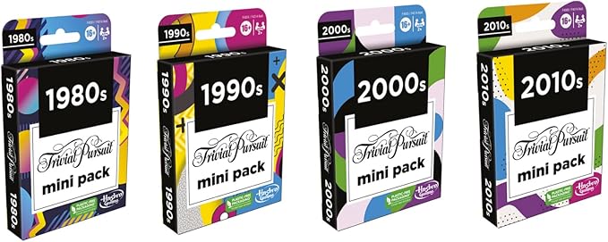 GAMES Trivial Pursuit Mini Packs Multipack, Fun Trivia Questions - Image 3