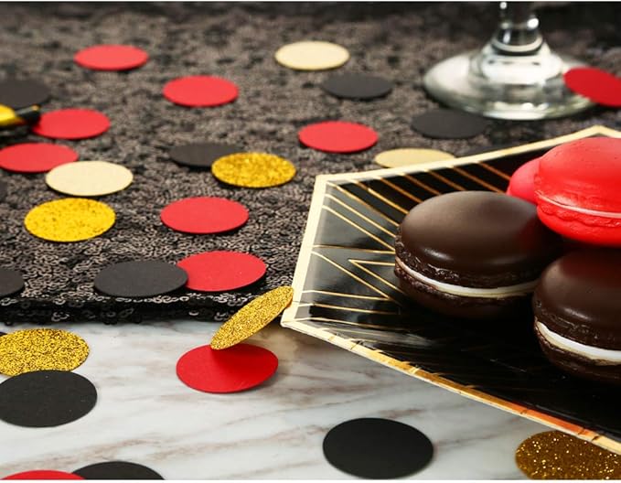 Glitter Confetti Circles Table Decoration and Wedding Party Decoration - Image 5