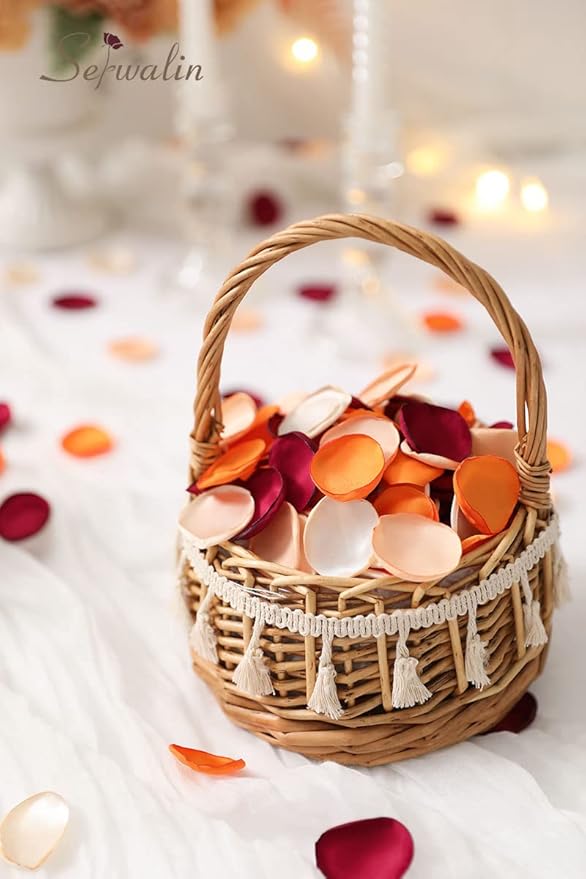 Serwalin 300Pcs Silk Rose Petals Flower Petals - Image 3