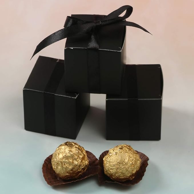 COTOPHER 60pcs Small Gift Boxes, Favor Boxes 2x2x2 inches Paper Gift Boxes - Image 5