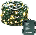 MASHANG Christmas Lights Battery String Lights 33FT 100 Micro LEDs Starry by MASHANG