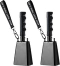 Cow Bells Noise Makers with Handle: Cowbells Hand Percussion by Musfunny