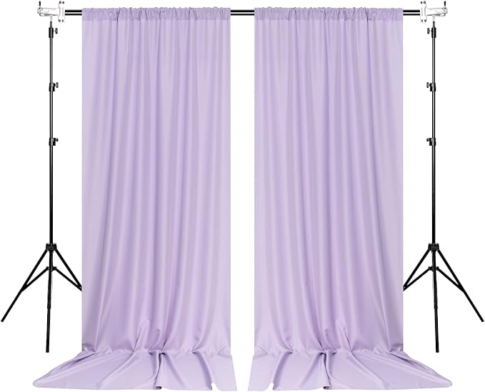 MYSKY HOME 10ft x 7ft Curtains Backdrop Curtains - Image 9