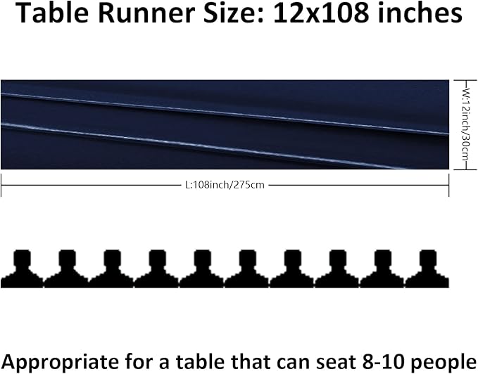 24Pack Table Runner 12 x 108 Inches Satin Silk Table Runner - Image 2