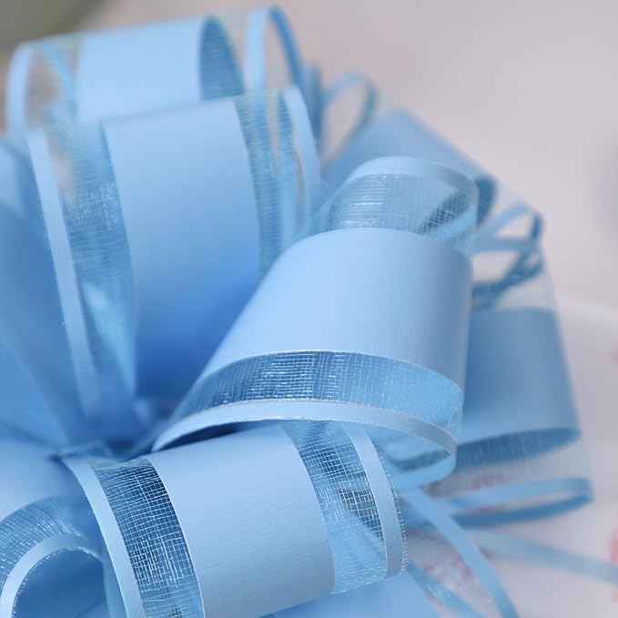 6Pcs 6inch Pull Bow Gift Wrapping, Pull Bow - Image 4