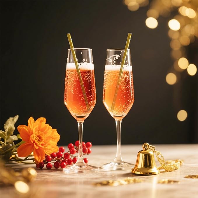 Gold Drinking Straws - Image 3