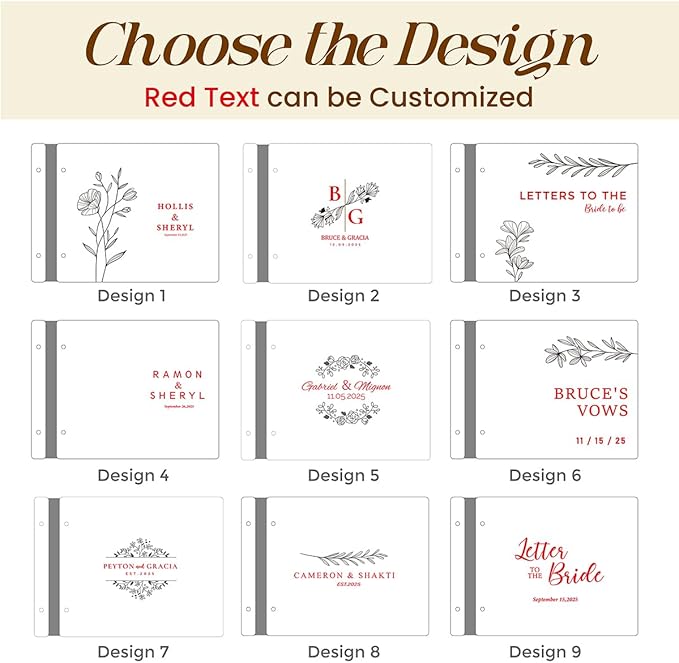 Customized Wooden Guest Book for Weddings, Funerals & Events - Image 2