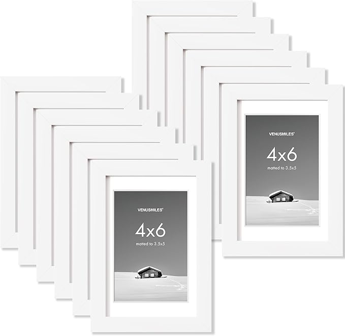 4x6 inch Picture Frame, 4x6 Photo Frames by Venusmiles