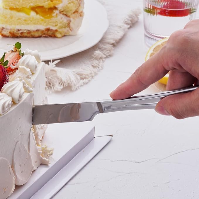 GoGeiLi Cake Knife and Server Set, Stainless Steel Cake Cutter Set - Image 5
