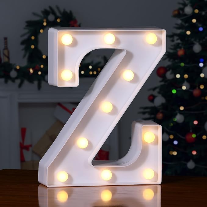 Foaky LED Letter Lights Sign Marquee Light Up Letters Sign by Foaky