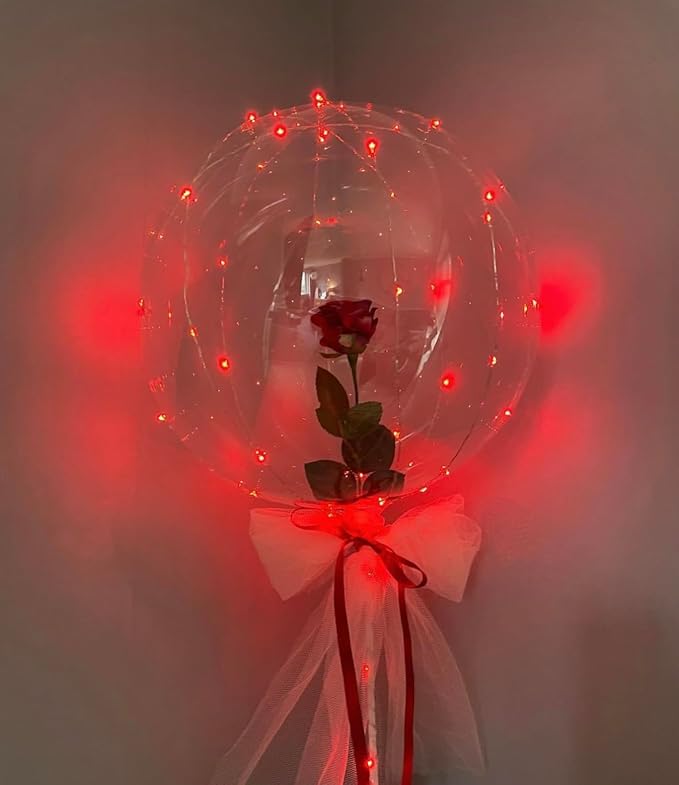 LED Balloons - Light Up, Transparent - Image 5