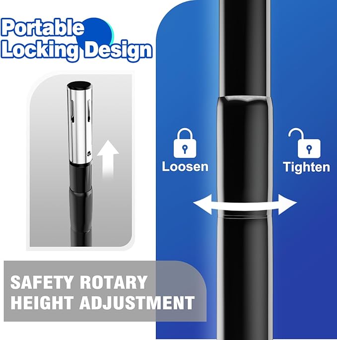 Pipe and Drape Backdrop Stand 10ftx10ft Adjustable Background Support System - Image 3