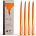 Leor & Lair Orange Taper Candles by LeorLair