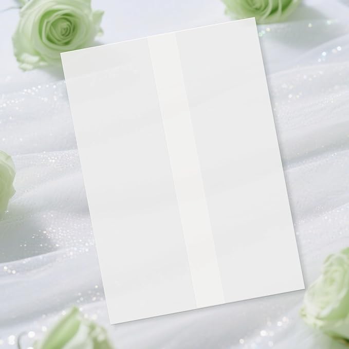 30 Pack Pre-Folded Vellum Jackets by Unknown